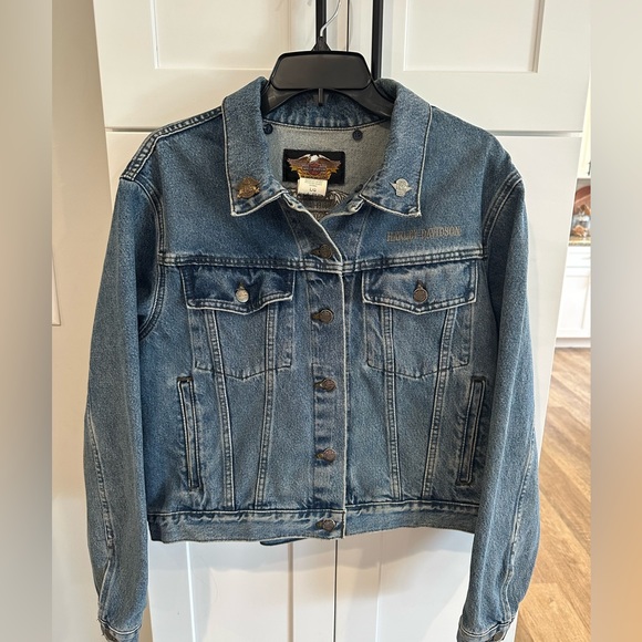 Harley-Davidson Jackets & Blazers - Women’s Harley Davidson Jean Jacket